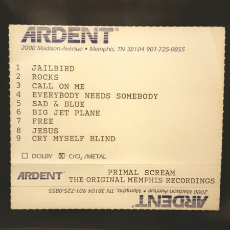 Primal Scream - Give Out But Don't Give Up (The Original Memphis Recordings) - vinyl record