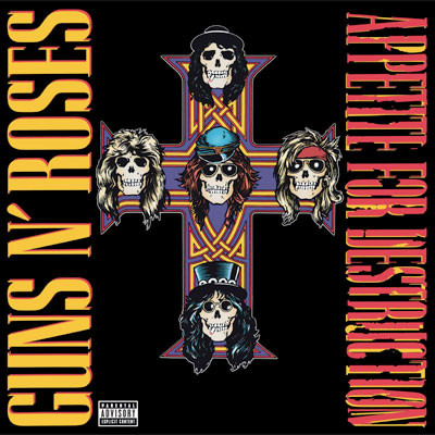 Guns N' Roses - Appetite For Destruction - vinyl record